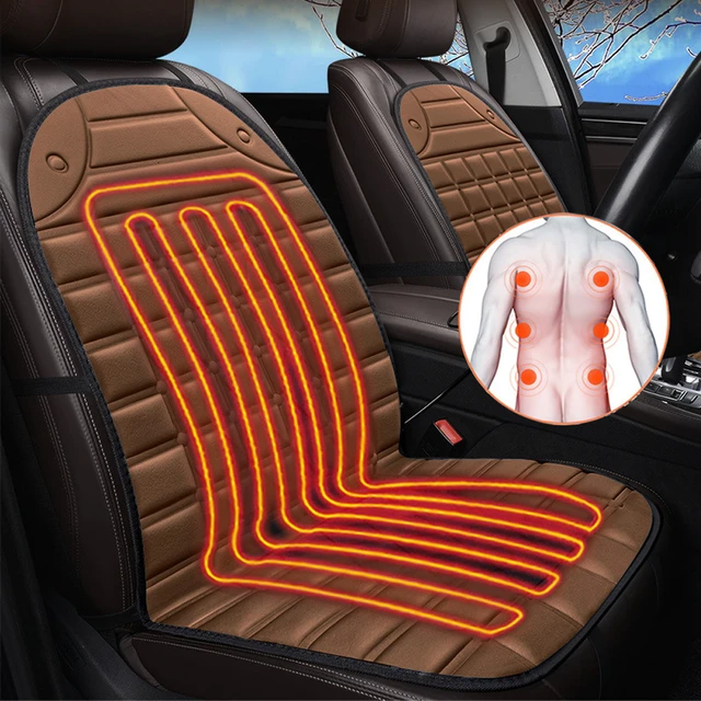 Car Heated Seat Cushion Winter 12V Electric Heated Seat Cushion