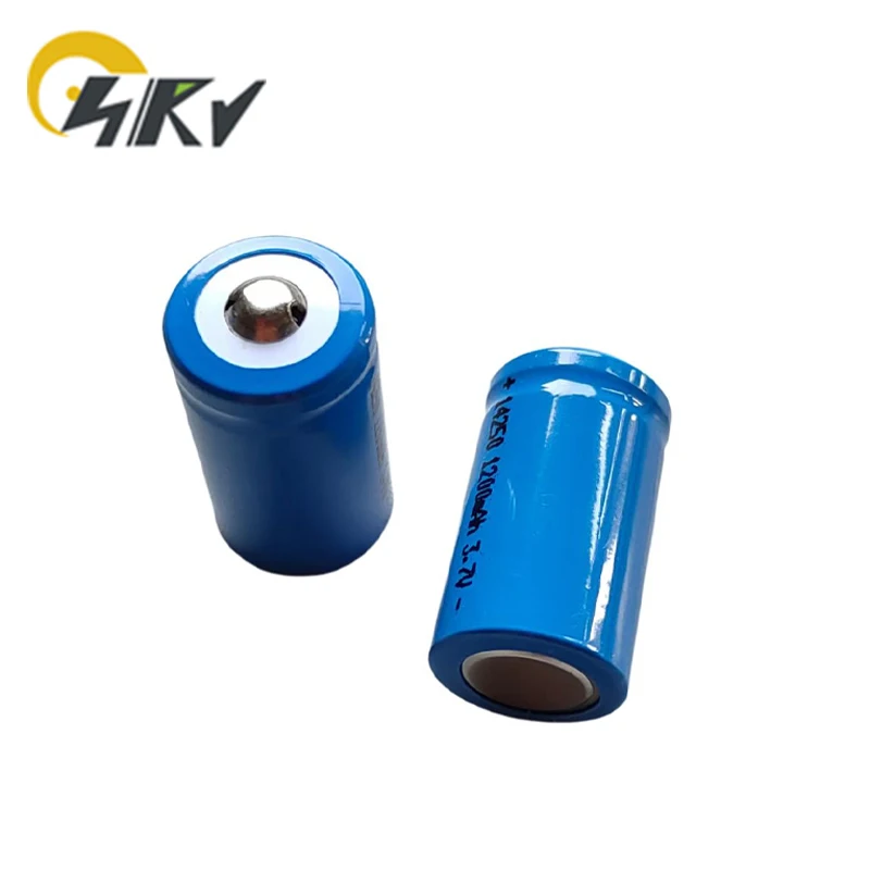 Wholesale Custom 14250 Replacement Lithium Battery Red / Green External