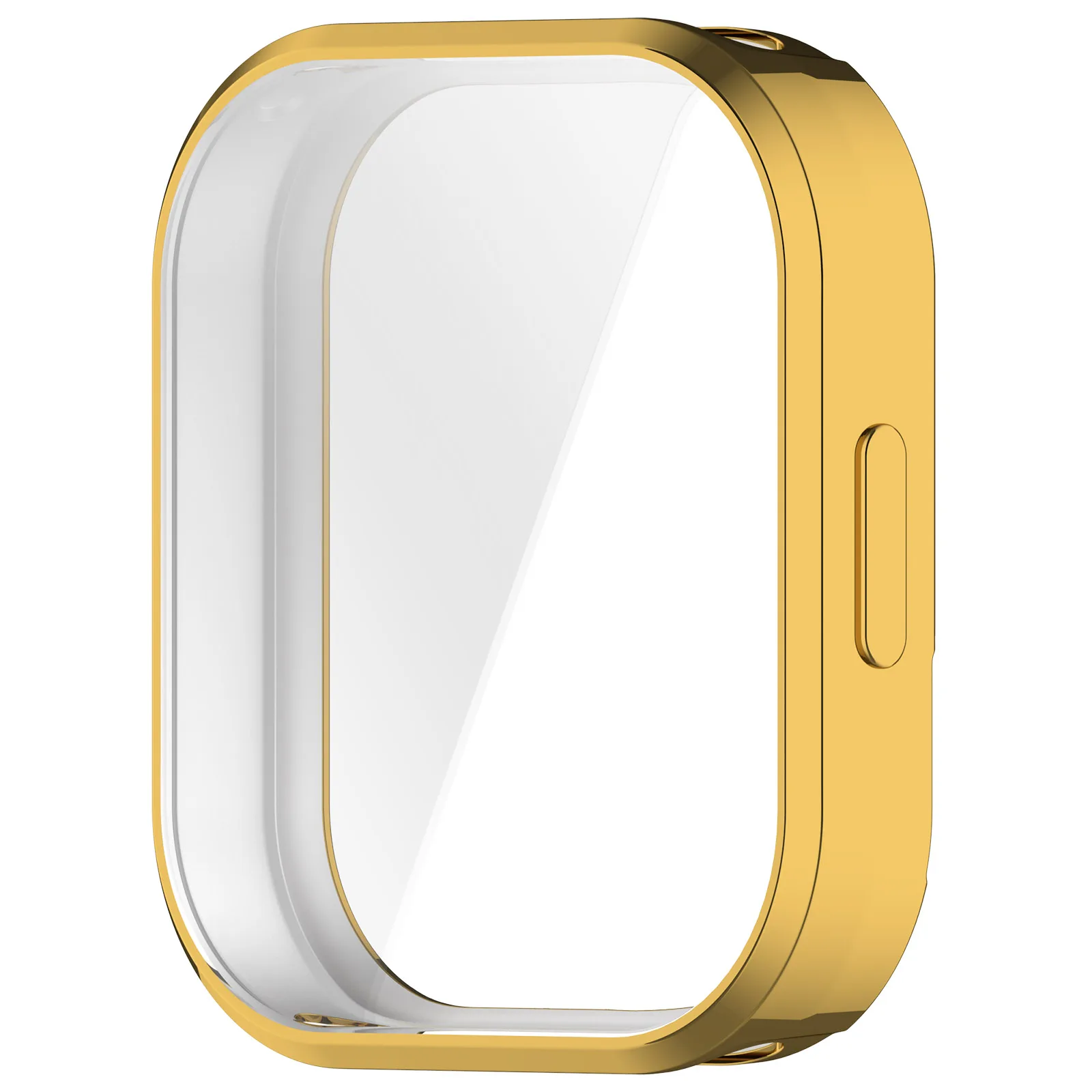 High-Durability TPU Protective Case for Smartwatch with Shockproof Screen Protector and Bumper Cover