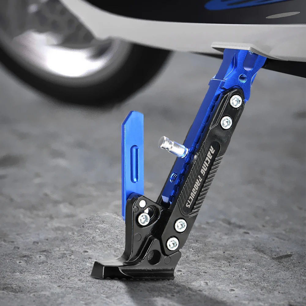 CNC Adjustable Motorcycle Kickstand Foot – Premium Parking Bracket Accessory