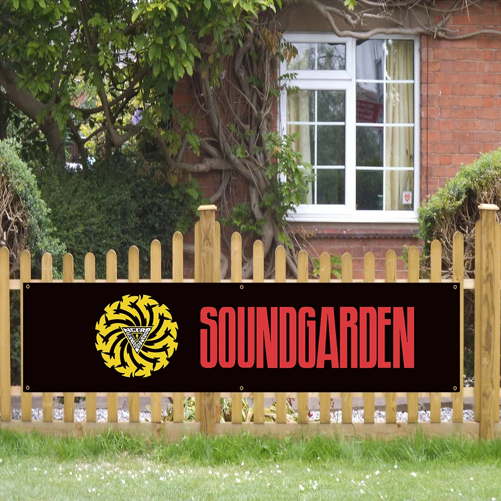 Johninbanner 60*240 Sound Music Band Banner Poliestere Stampato Home O Camera Da Letto Decorazione Banner Arazzo