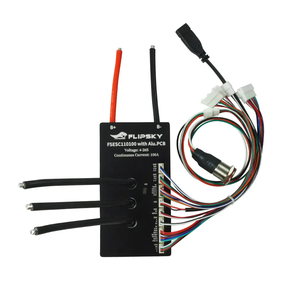 Flipsky FSESC 110100 High Voltage 110V With Aluminum PCB Based on VESC For Fighting Robot Surfboard AGV Robot image 1