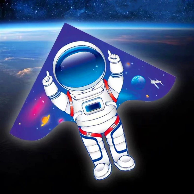 

Free shipping astronauts kites flying toys for kids kites spaceman kites string line cosmonaut kites nylon kites factory flying