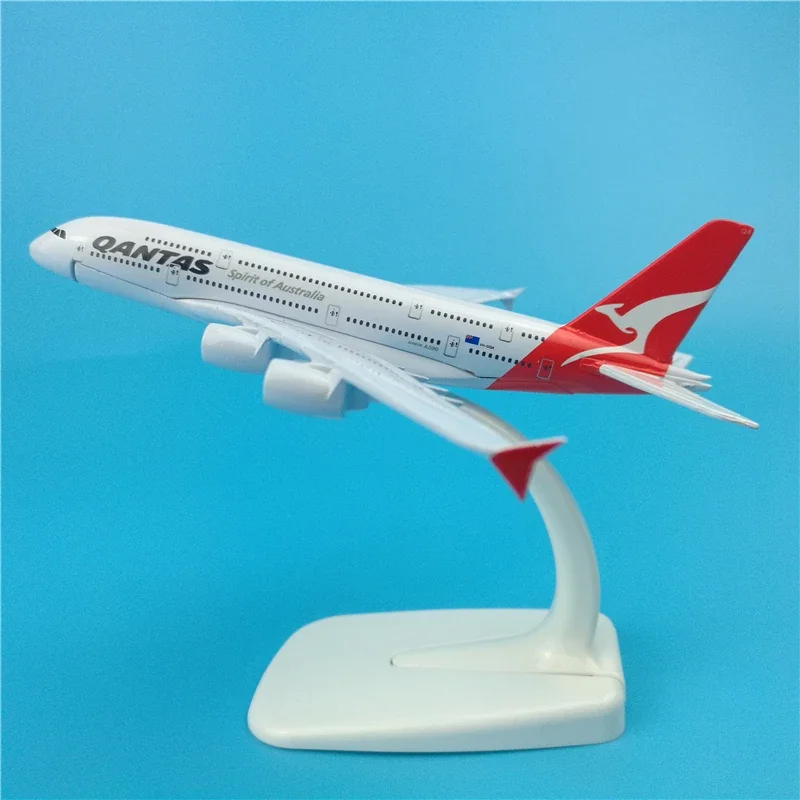 Modello Aereo In Scala 1:400 Asia B737 – Aereo In Lega E Plastica, 15 Cm, Con Supporto, Per Collezionisti - 6