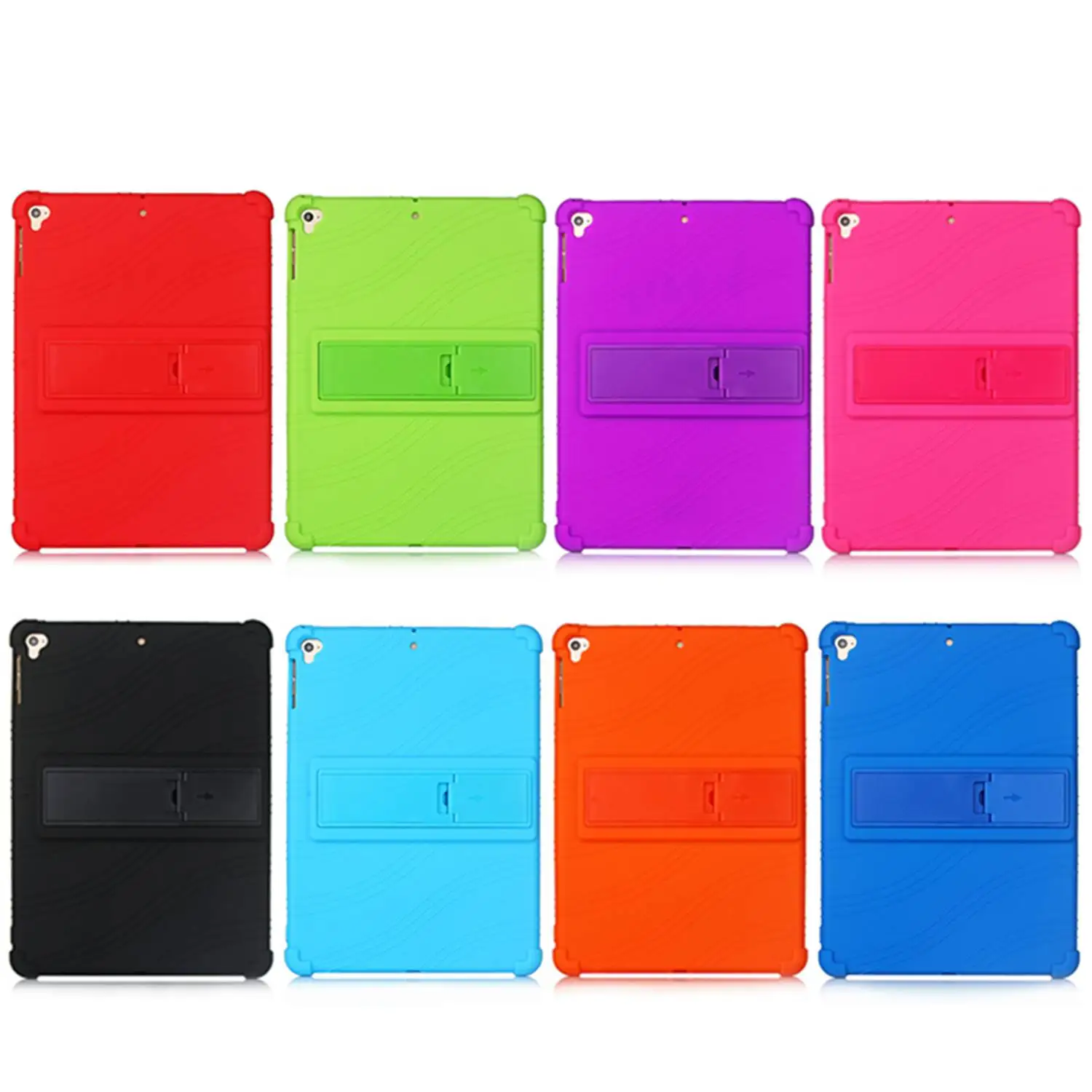 para Ipad ar Case de Corpo Inteiro Silicone Macio Tablet Capa para 2022 2022 Ipad 9.7 ar 10.5 Mini Pro 11 Case 2022 - Imagem 3