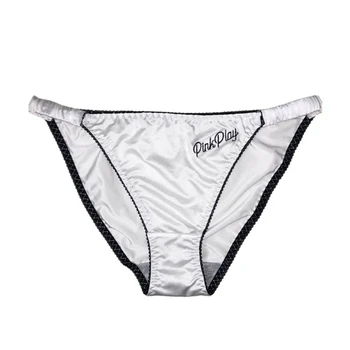 Intimo da donna sexy Slip in cotone liscio come la seta in raso Lingerie da donna Mutandine intime Bikini comfort di lusso di fascia alta