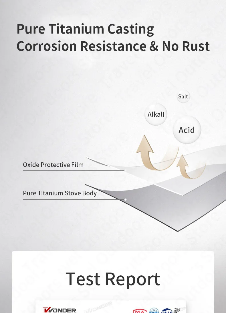 Ultimate Titanium Camping Wood Stove Ultralight Fast Cooking