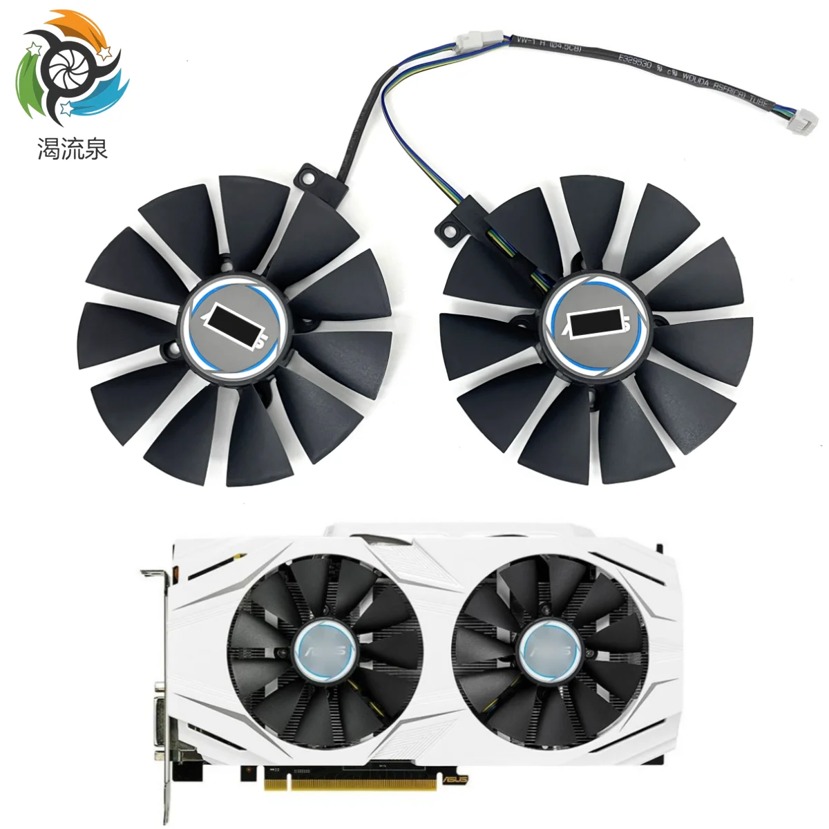 

New 87MM PLD09210S12HH GTX1060 GTX1070 RX480 Cooling Fan For ASUS GTX 1060 1070 RX 480 Graphics Card T129215SU Cooler Fans