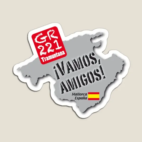 

Походы в Мальорке Испания Gr221 сухой Sto Магнит Магнитная забавная Подставка Декоративная игрушка для дома детская фотосессия