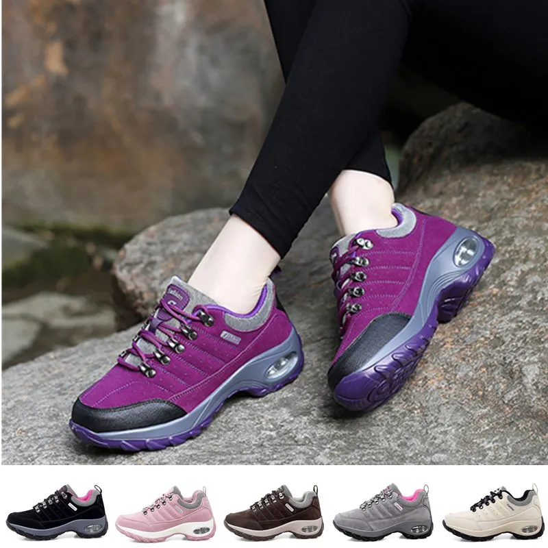 Women\'s Fashion Sneakers Women Air Cushion Running Shoes Breathable Sport High Platform Casual Shoes