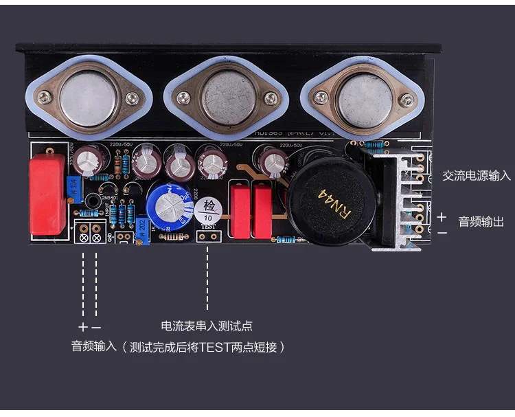 Audio Class a Hood 1969 Power Amplifier 15W+15W Hi-Fi Stereo Amplifier Vintage T