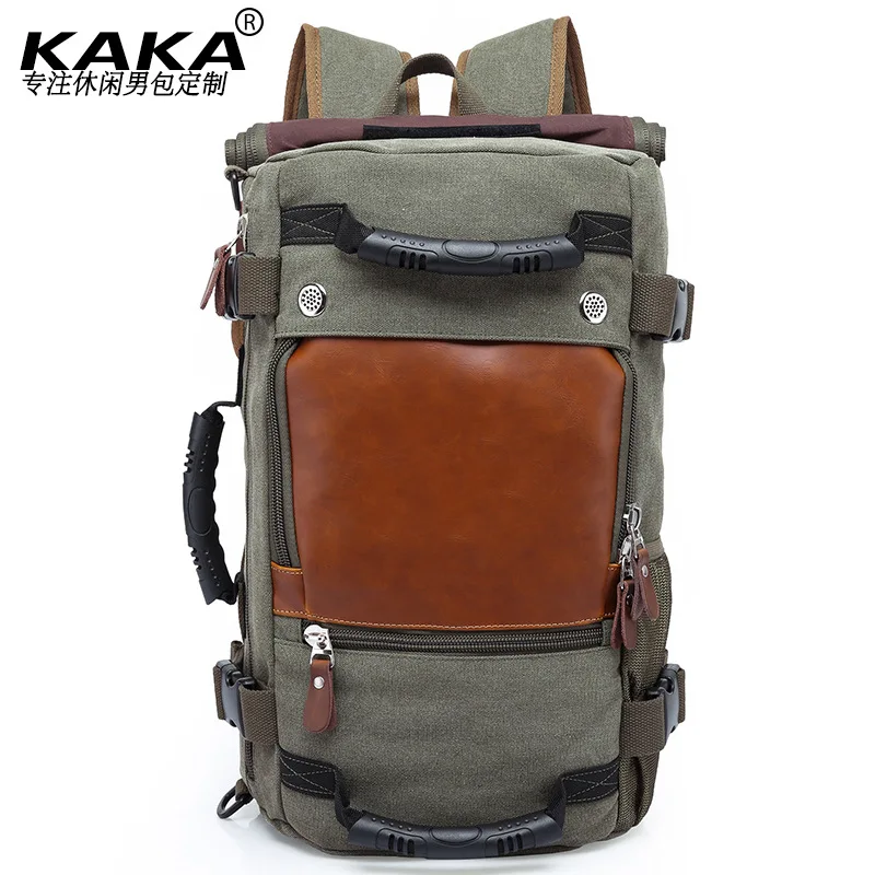 KAKA 50L sac à dos de voyage étanche hommes femmes multifonction 17.3 sacs à dos d'ordinateur portable mâle sac de bagages en plein air mochilas meilleure qualité