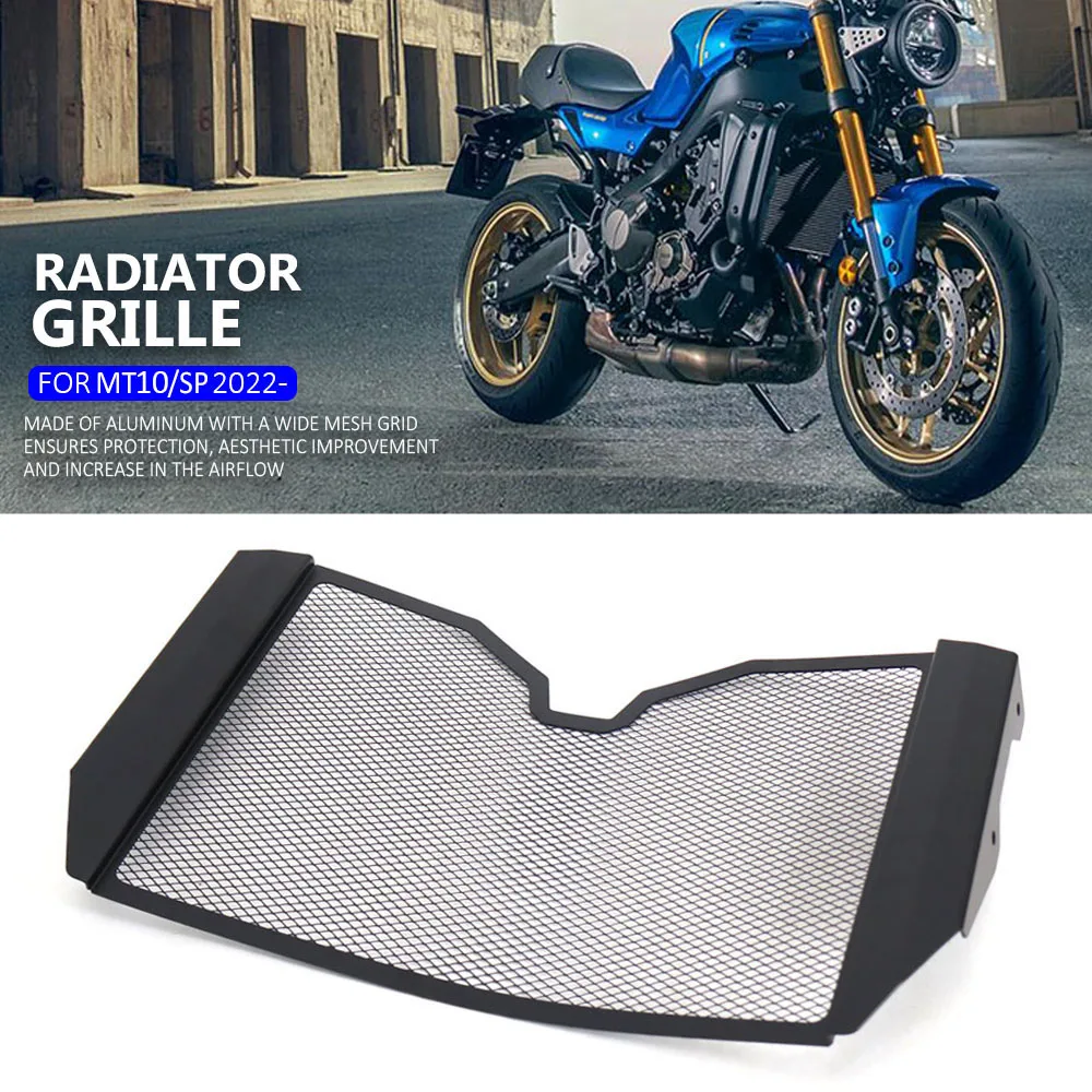

2022 2023 For Yamaha MT10 MT-10 MT 10 Motorcycle Radiator Grille Guard Water Tank Protective Cover mt10 mt 10