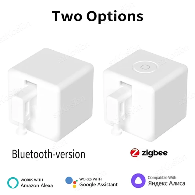 Tuya Zigéquation Finger-bot Plus Smart Touch Button Switch Arms, Bluetooth Finger Robot, Smart Home, Tournesol nous-mêmes avec Alexa Google 6