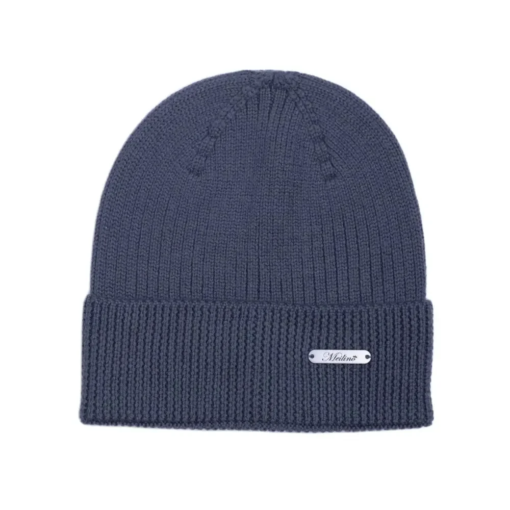 Merino Wool Knitted Hat Cap for Winter
