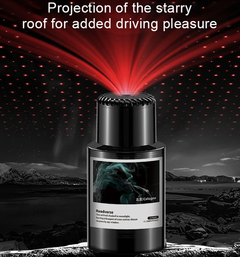 Car Air Freshener Electric Auto Air Diffuser Aroma Car Fragrance