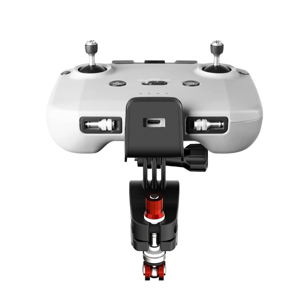 핸들바 브래킷 자전거 야외 프로펠러 놀이 장식, DJI 매빅 에어 2 리모컨 사이클링 클립 마운트