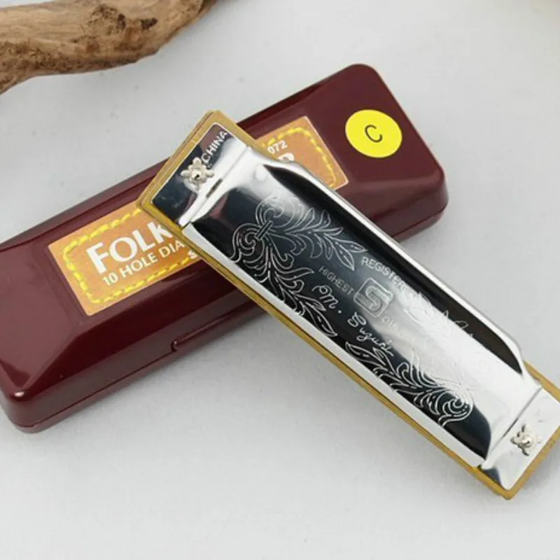 Diatonic Harmonica Suzuki 10 Holes C Key