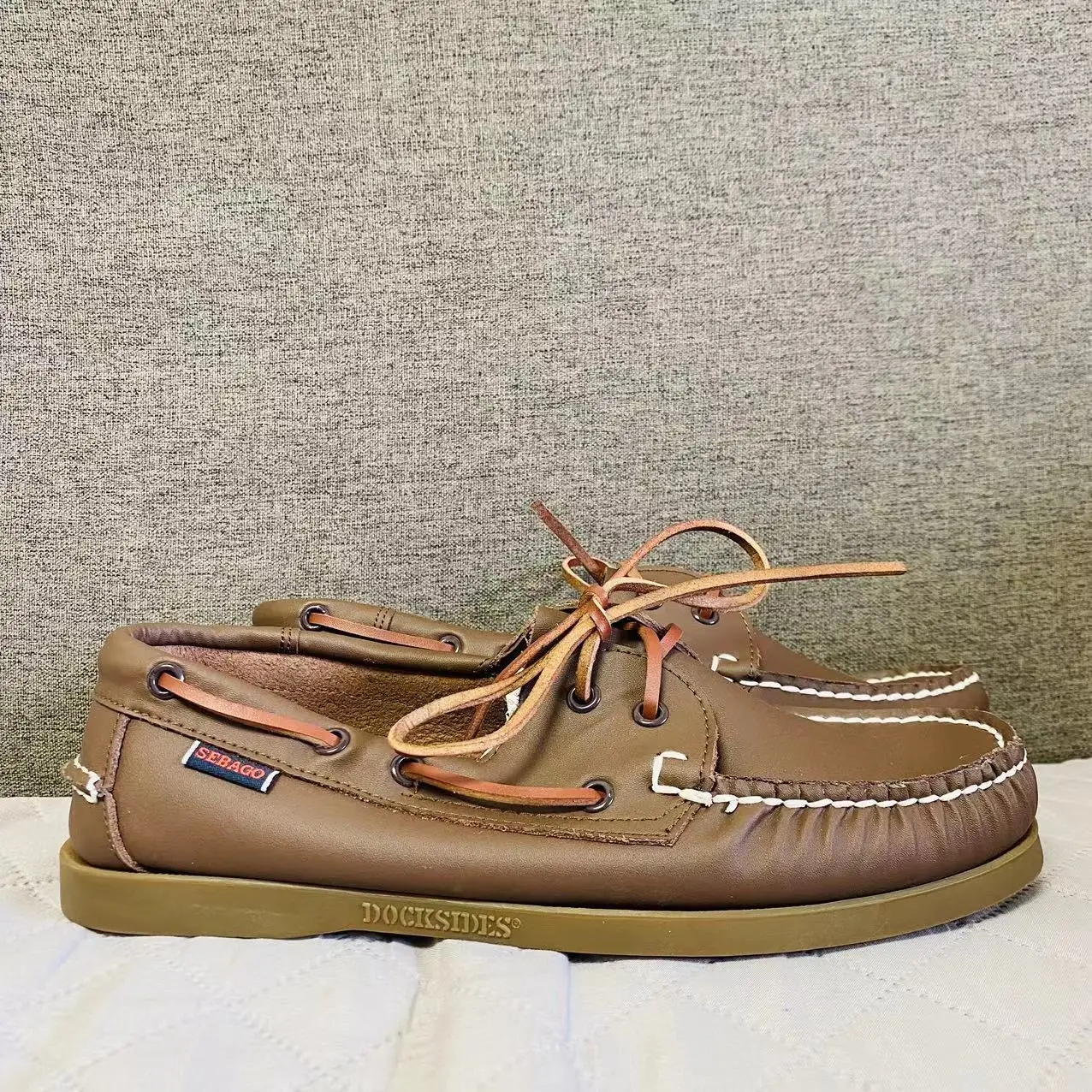 

Men Genuine Leather Driving Shoes,Slip On Docksides Classic Boat Shoe,Brand Design Flats Loafers For Men Women 2023B17