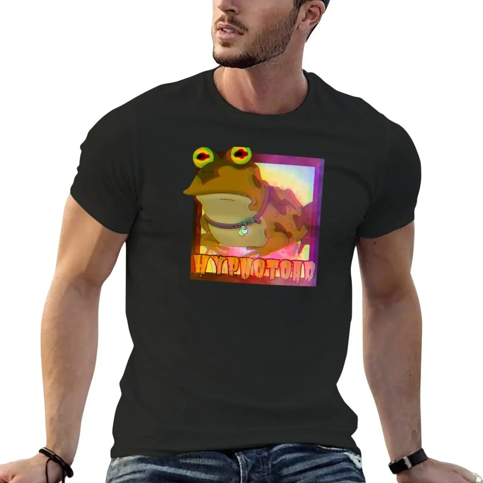 

HYPNOTOAD - FUNNY FROG T-shirt vintage hippie clothes t shirts for men