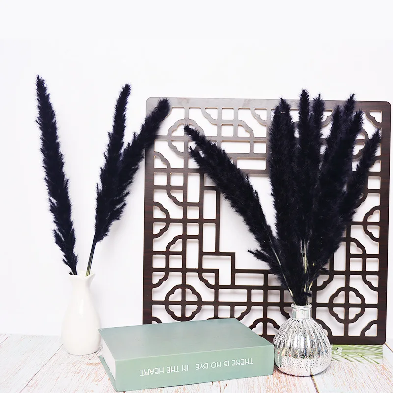

10pcs Pampas Grass Dekoration Dry Flowers Natural Reed Phragmites Bunch Boho Party Decoration Horsetail Whisk Valentine's Day