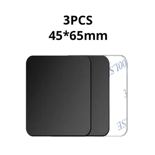Metal Plate Magnet Mobile Stand Universal Replacement Metal Plate Kit With Adhesive For Xiaomi Magnetic Car Mount Phone Holder - Image 10