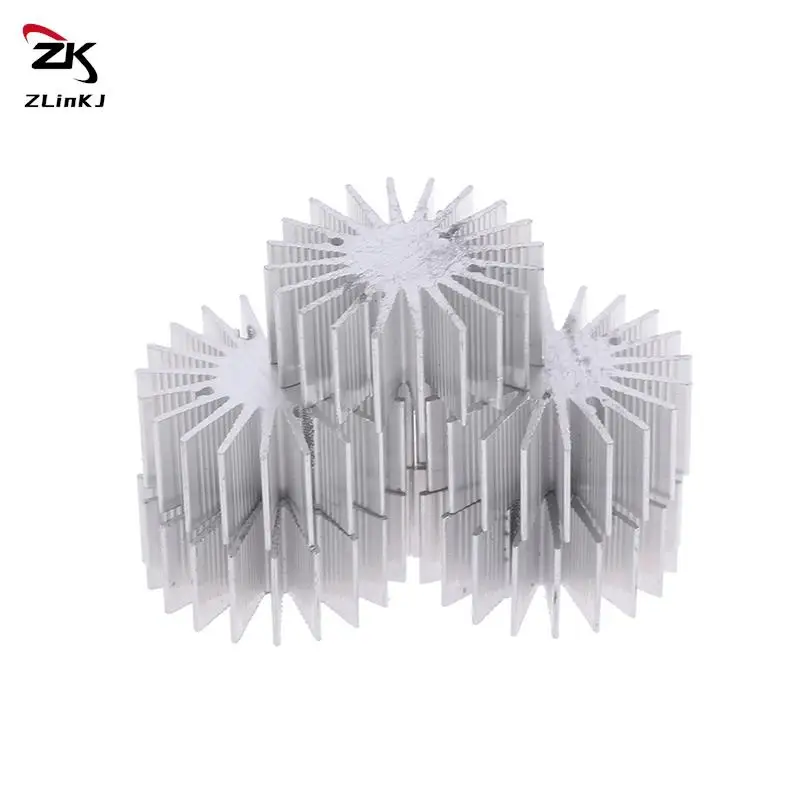 5PCS LED Heatsink Radiator Aluminum 1W 3W Heat Sink Radiator for Household Lamp Replaceable 36mmX15mm