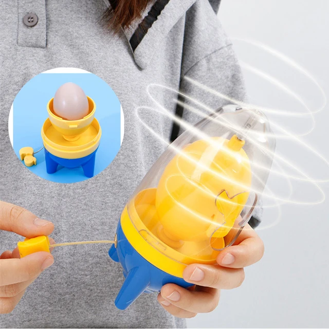 Giallo d'uovo Shaker Gadget Miscelazione manuale Frusta dorata Uova Spin Mixer Agitatore Estrattore Cottura Strumenti di cottura Accessori da cucina 1