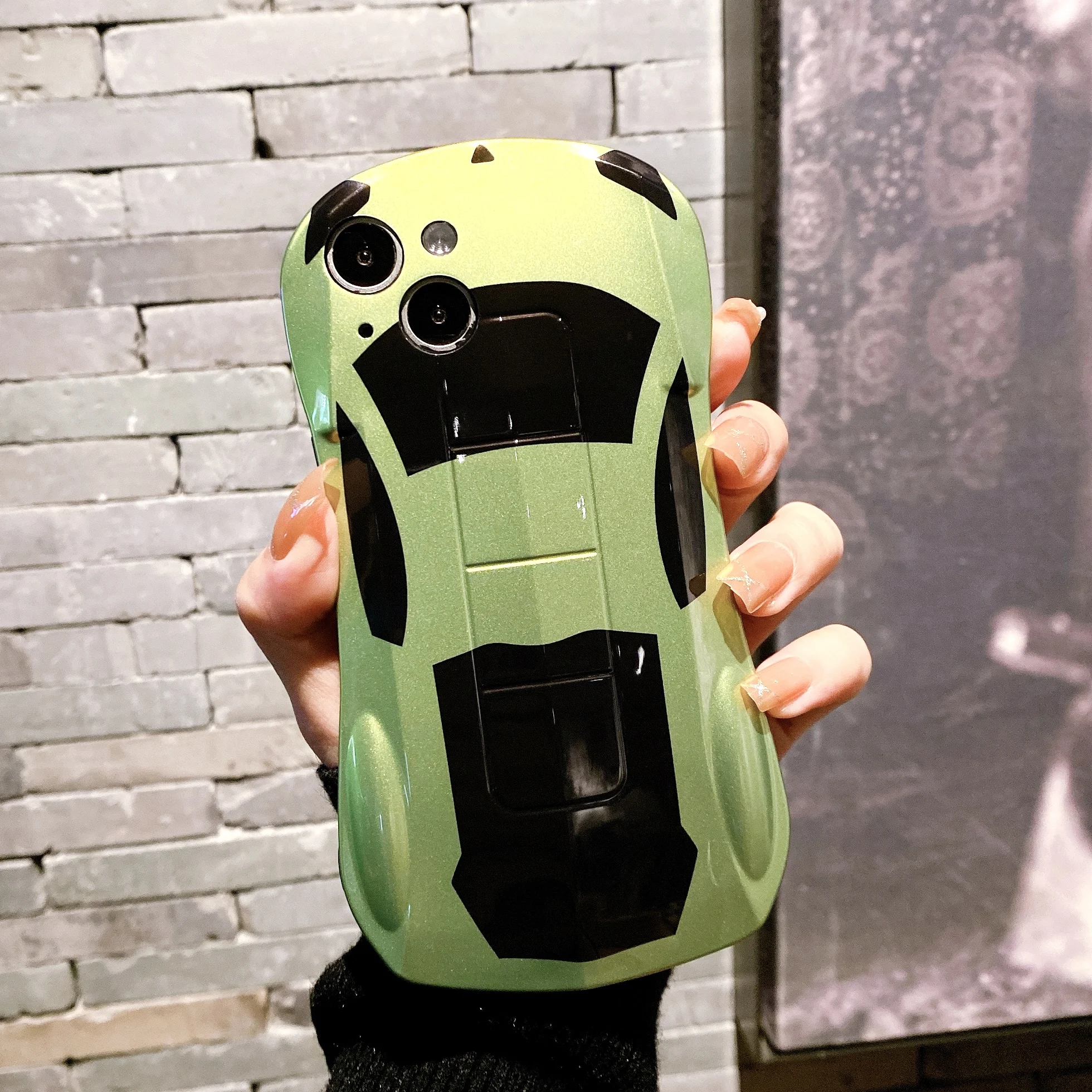 thumbnail image 1 of Funda de silicona suave para teléfono con diseño de coche deportivo de lujo a la moda para iPhone 11 12 13 14 15 Pro MAX Mini X XR XS SE 2020 7 8 Plus Funda elegante, 1 of 5