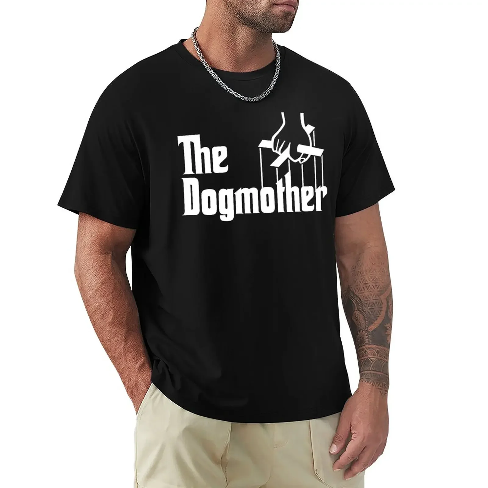 

The dogmother T-Shirt plus size tops funnys Blouse designer t shirt men