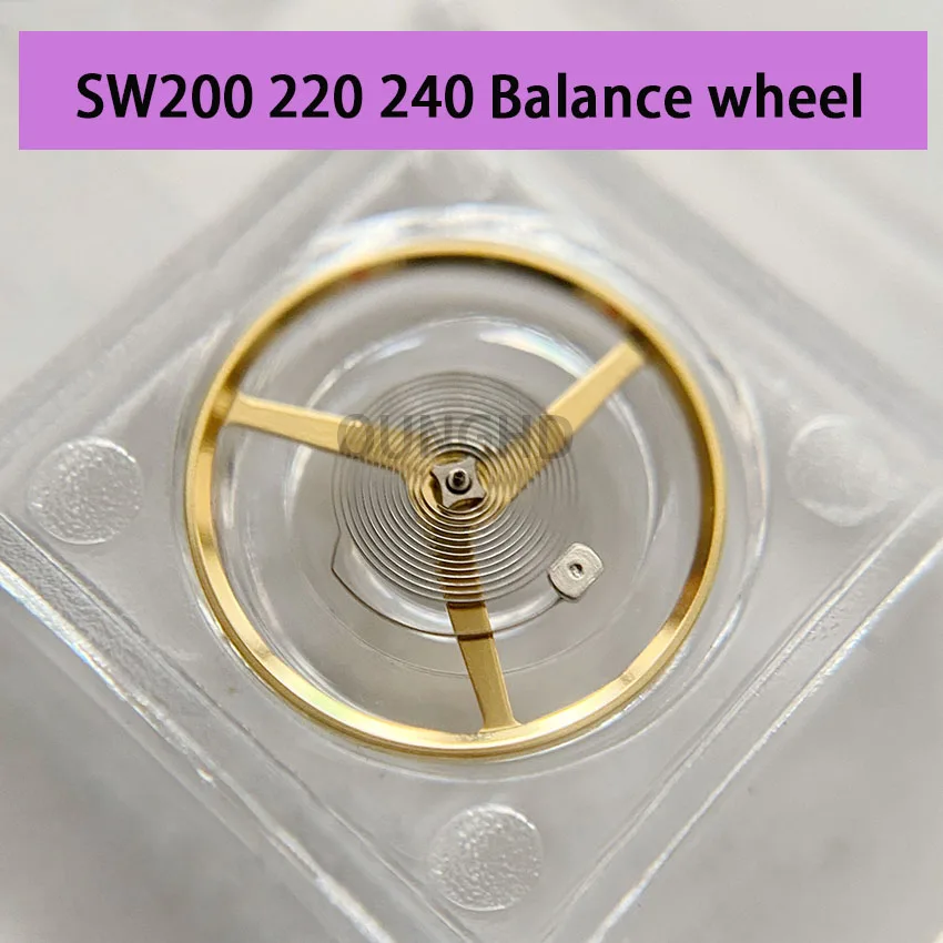 New original authentic balance wheel for SW200 220 240 movement original authentic balance wheel movement parts