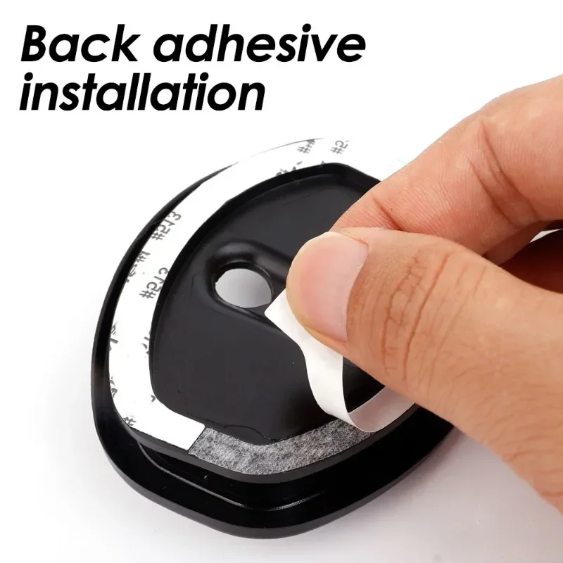 4x Silikon Türschloss Abdeckung - Universeller Schutz Für Autotür Verriegelung - 8,5x6,6cm Stoßdämpfer