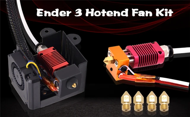 thumbnail image 2 of Ender 3 Hotend Assembly - 24V 40W Full Extruder Kit With Silicone Cover 2 of 11