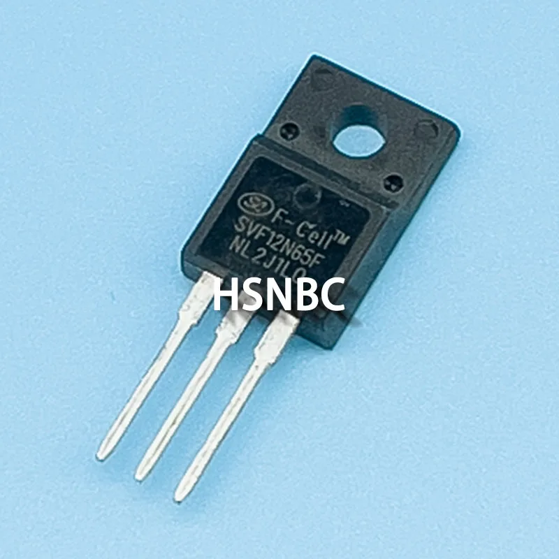 

10Pcs/Lot SVF12N65F SVF12N65 12N65 TO-220F 650V 12A MOS Field-effect Transistor New Original