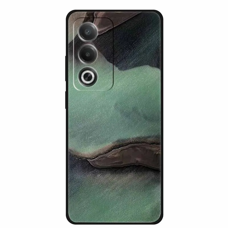 Marble Pattern Soft Silicone Phone Case - Fashionable TPU Back Protector Cover