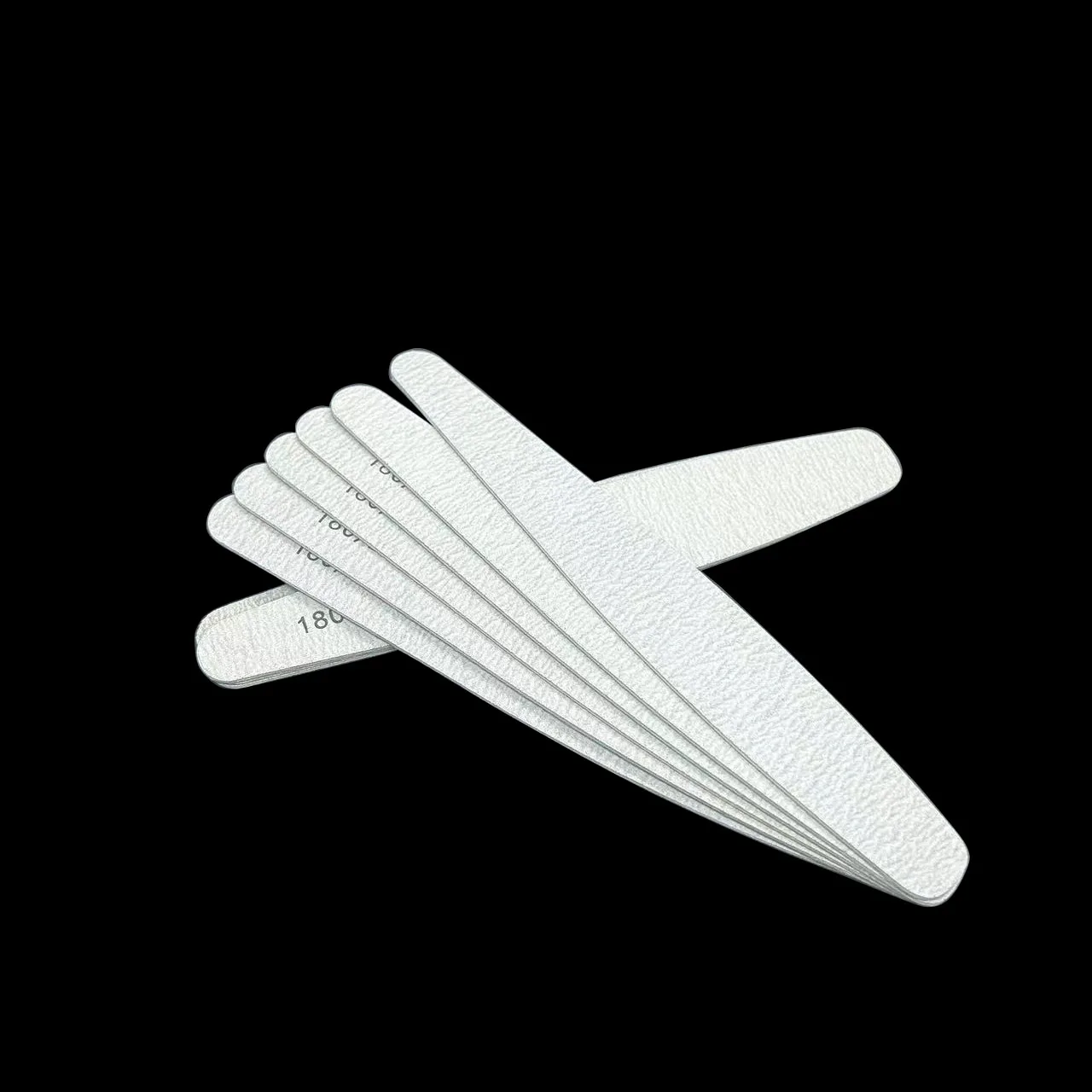 10 pcs wood nail file nail art tool dispoable file 180/240 wooden emery board pedicure tool