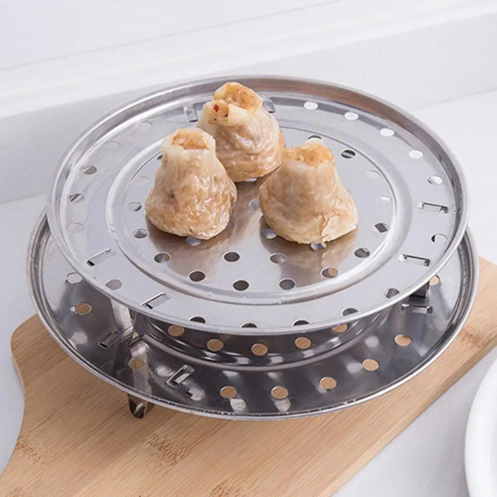 Griglia Vapore In Acciaio Inox 21,6cm - Per Pentole A Pressione E Cottura Al Vapore - Foto 4