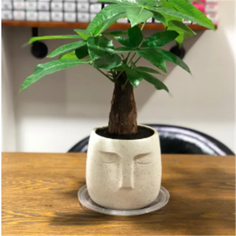 

Cement Desktop Decorating Garden Vase Craft Clay Silicone Pot Mould Handmade Concrete Planter Big Flowerpot Making Molds