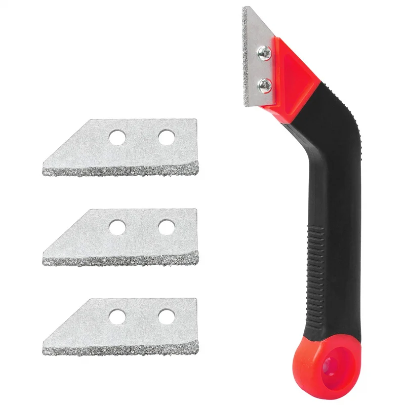Tile Gap and Grout Cleaning Scraper Tool with Metal Detector