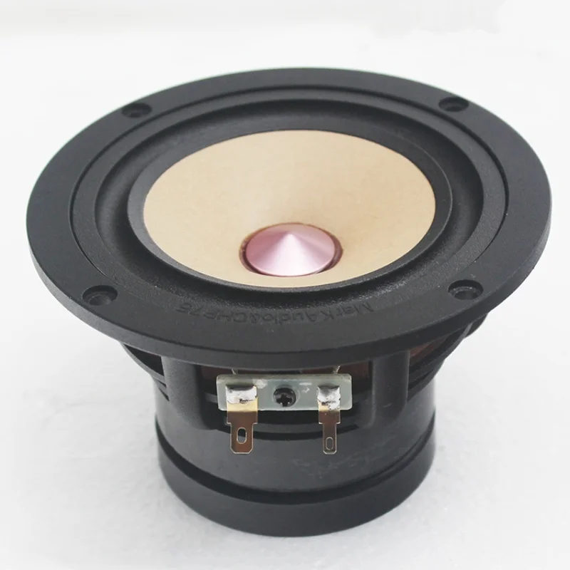 B-1025 4 Inch Full Frequency Speaker Solid Wood Bullet Head Fiberglass Bowl 40W 4/8 Ohm 1PCS