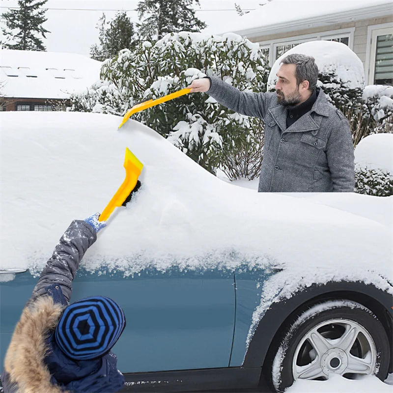 Professional Snow Removal Tool Set Snow Scraper Brush Telescopic Adjustable  Car Window Snow Cleaner for Car Auto Truck Vehicles - AliExpress