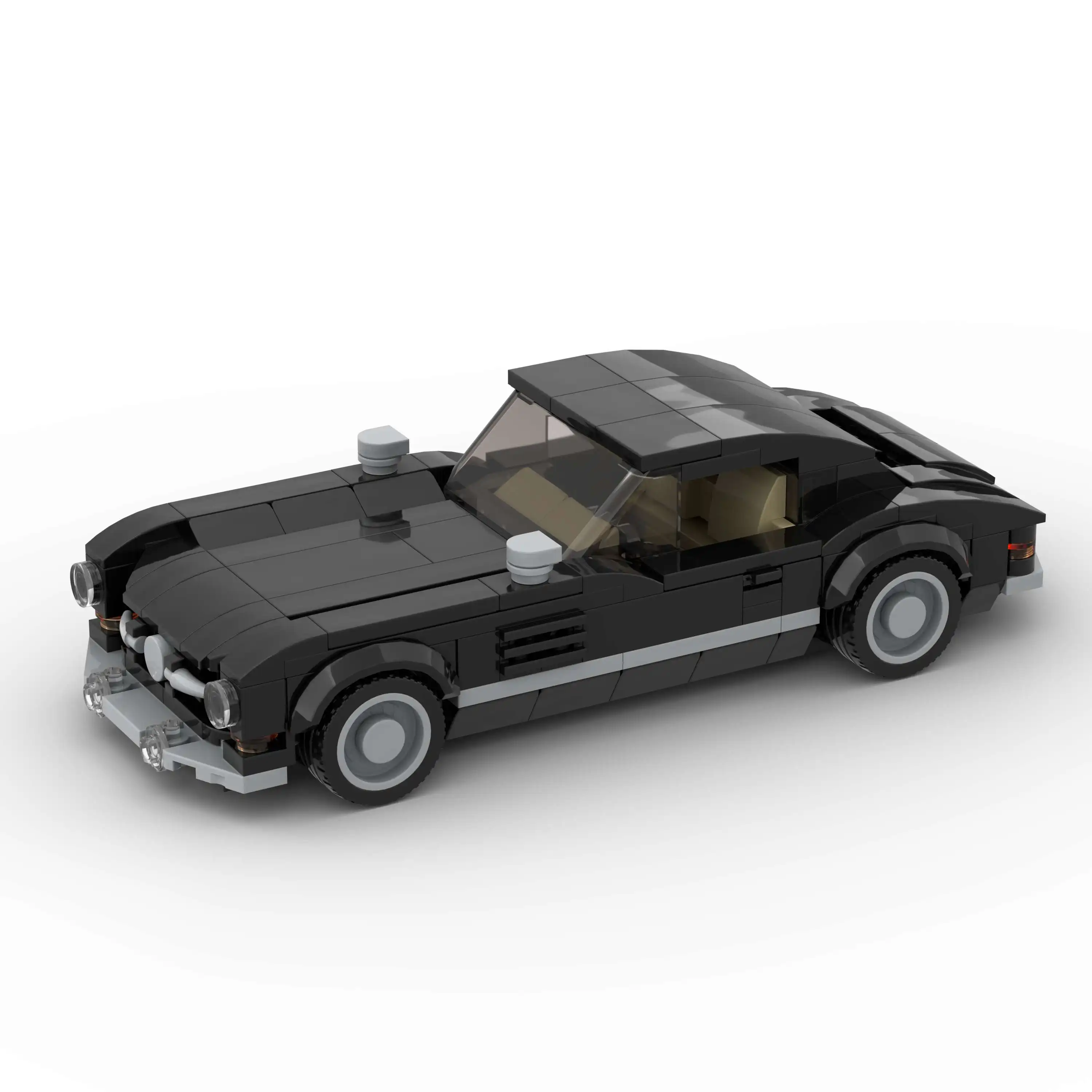 

Конструктор серии Super Car MOC, модель Mercedes Benz 300SL, сборные кирпичи «сделай сам», детская игрушка, подарок-пазл на Рождество