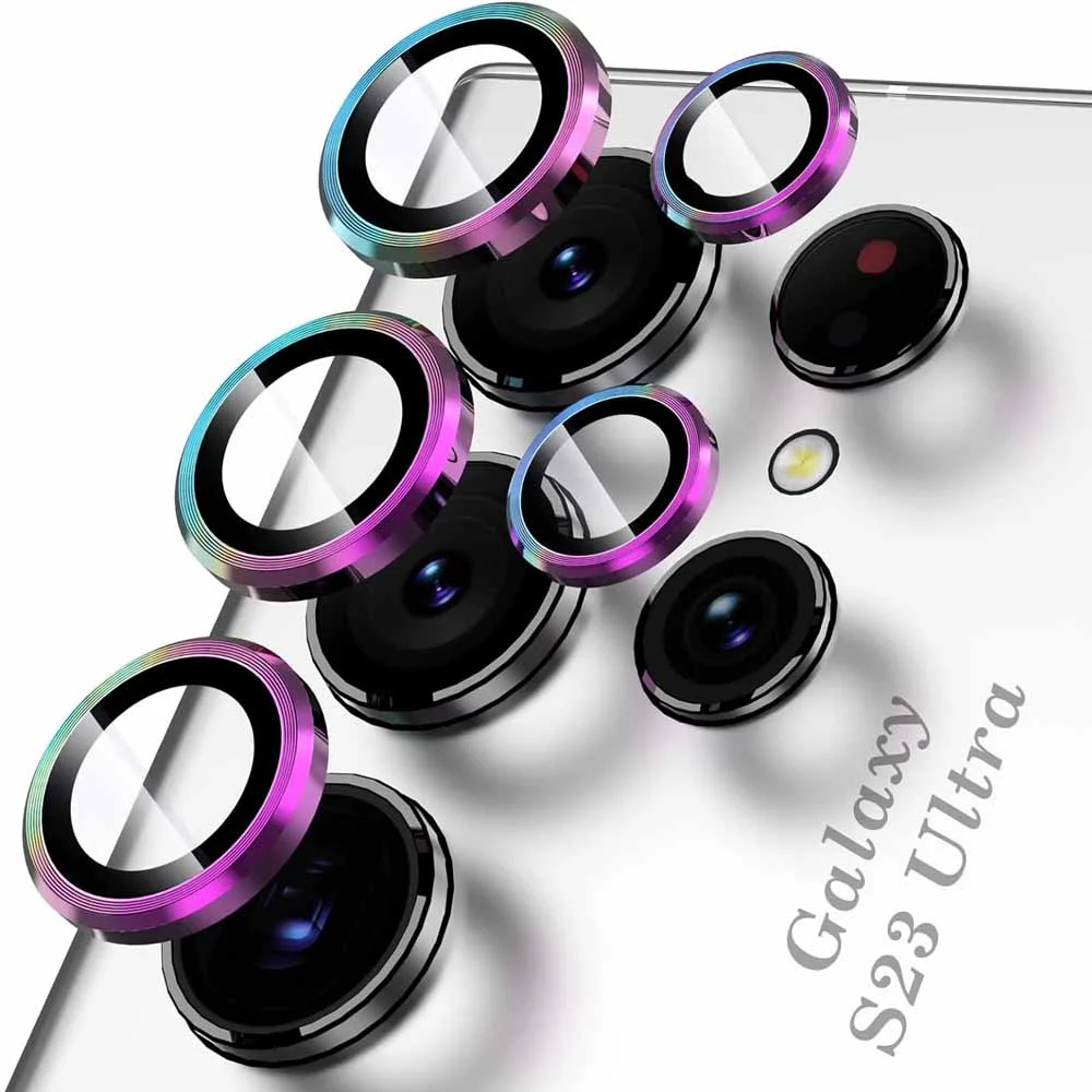 Premium Camera Protector with Glass Ring for Sumsung S24 Ultra Case