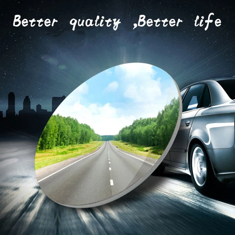 Blind Spot Mirror 2PC 360 Degree HD Frameless Ultrathin Wide Angle Round Convex Rear View Mirror for Car Reverse Car Accessories