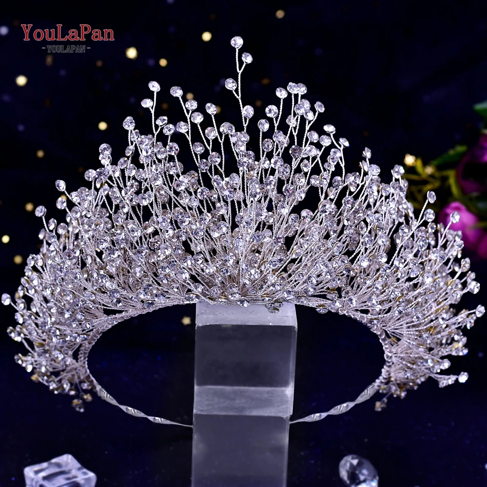 Wedding Crown Diadem Tiaras Headband Hair Accessories for Bridal