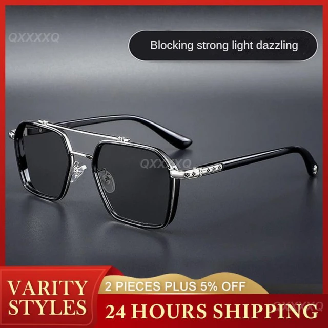 Shades Men Women Retro Sunglasses Eyeglass Outdoor Sport Punk Glasses  Fishing Riding Eyewear Square Frame Ultraviolet-proof - Sunglasses -  AliExpress