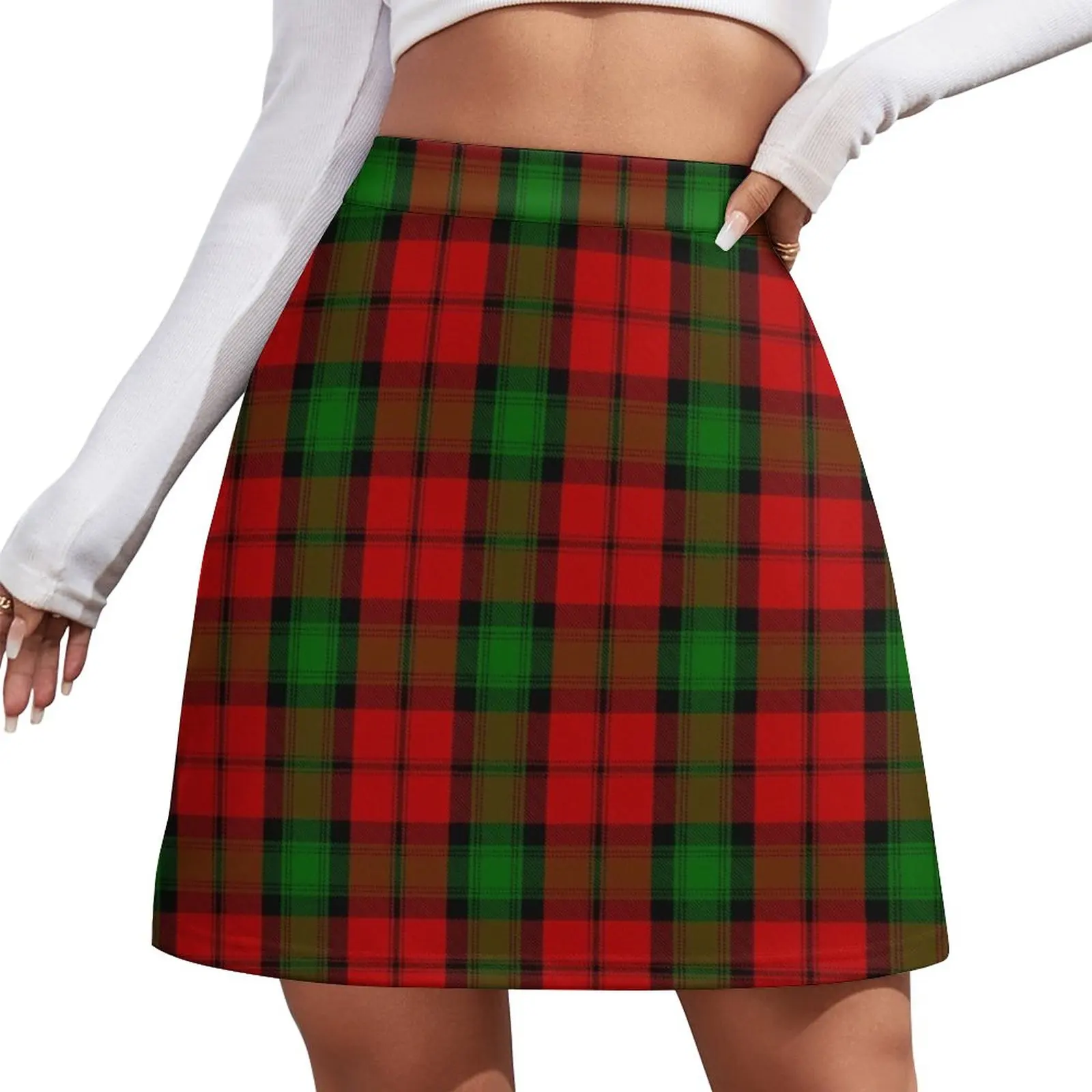 Kerr Clan Tartan Mini Skirt skirts dress Female skirt skorts for women