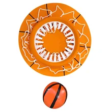 

Ceiling Basketball Net Shooting Basketball Hoop Portable Basketball Net Backboard Toy with Ball Bedroom Indoor Basketball toy