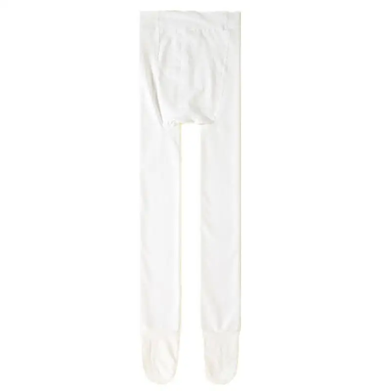 Adult White Stockings Plus Size Women's Autumn and Winter Fleece