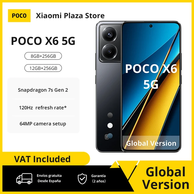 Poco X6 5G 8GB RAM 256GB ROM Black_Xiaomi Store